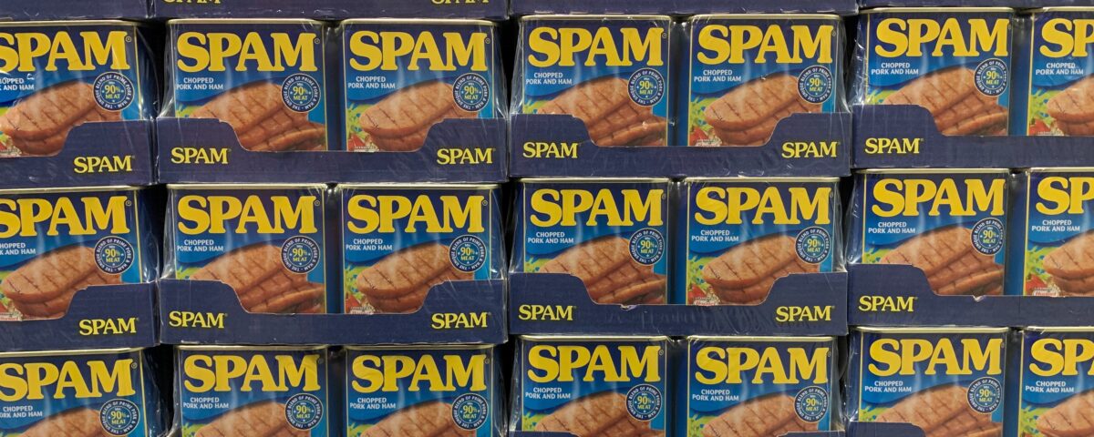 photo of spam
